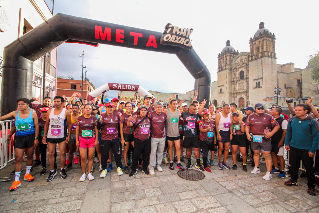 Congrega Medio Maratón de la Ciudad de Oaxaca a más de mil 500 atletas