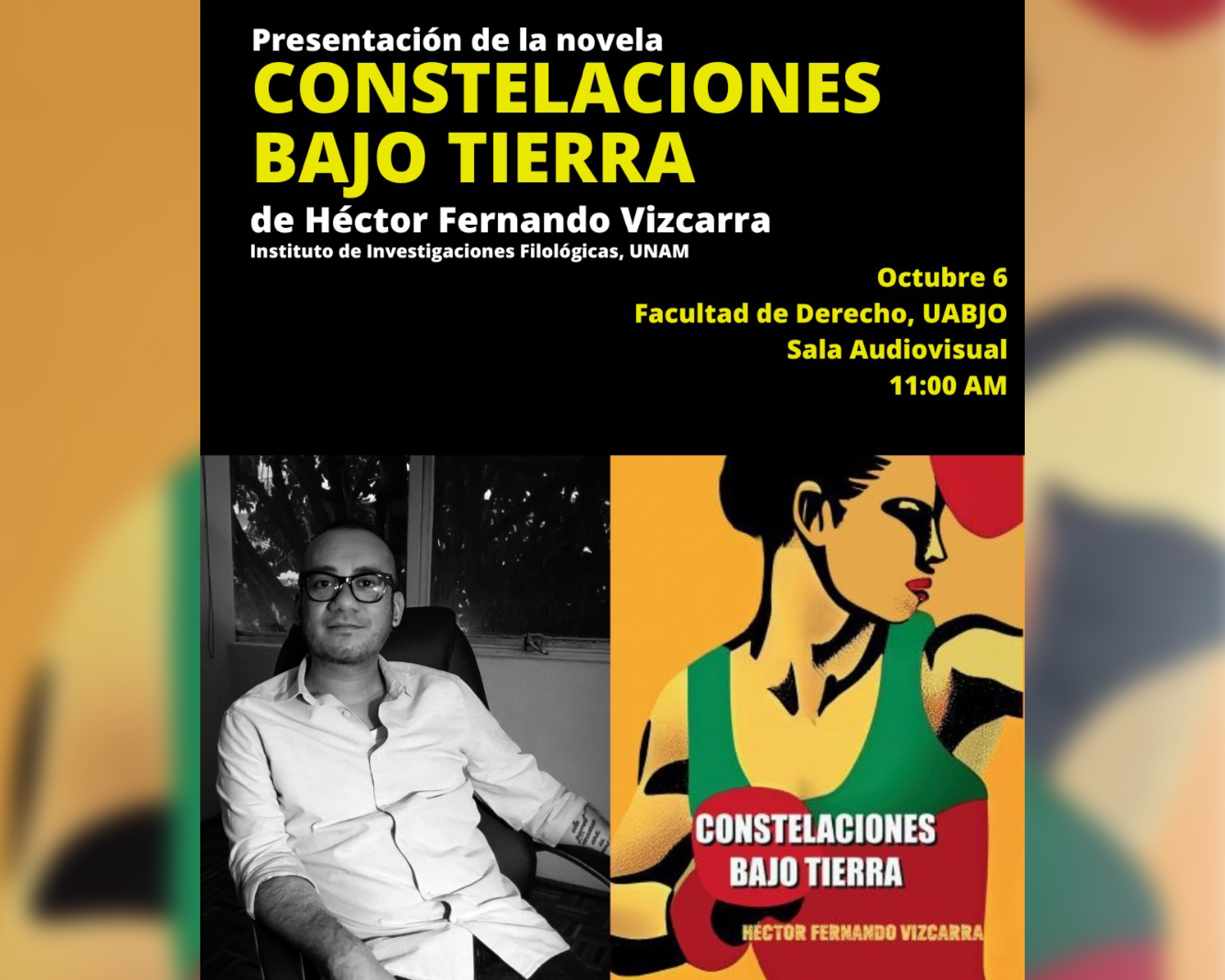 Presentará Héctor Fernando Vizcarra su obra “Constelaciones bajo tierra” en  Oaxaca – Epicentro Noticias | Agencia de Noticias