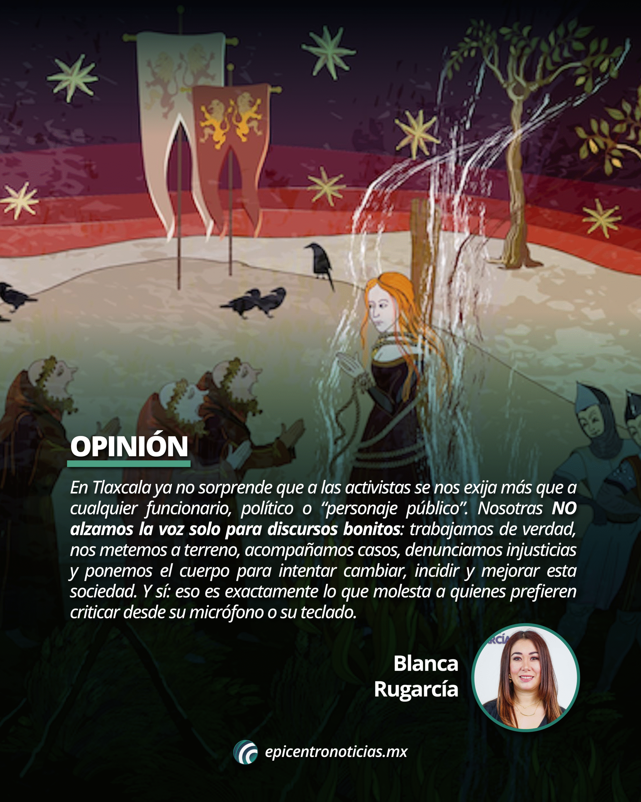 OPINIÓN | Cacería de brujas – Blanca Rugarcía