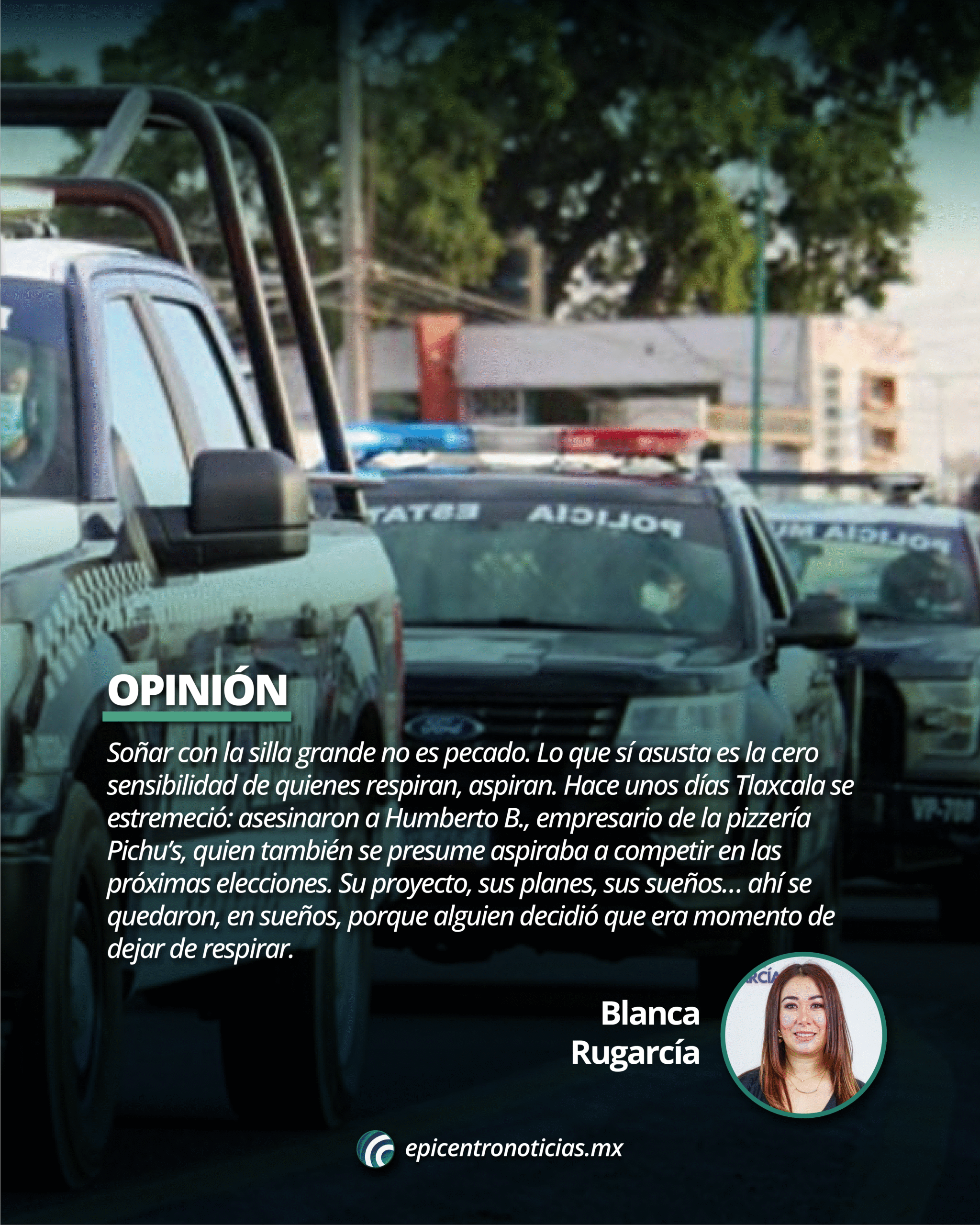 OPINIÓN | Respiran, aspiran… pero no sienten – Blanca Rugarcía